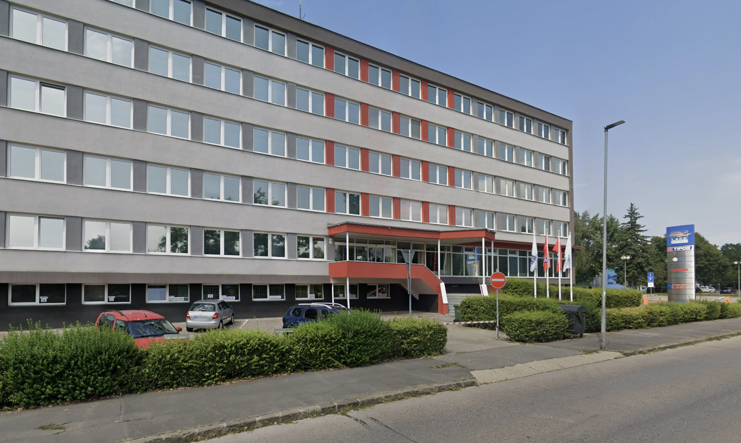 Exterior of the JAdoma office building